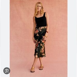 Sezane sandy skirt